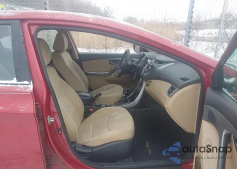 2013 Hyundai Elantra Gls/Limited из США, поврежденный, VIN KMHDH4AE2DU520609